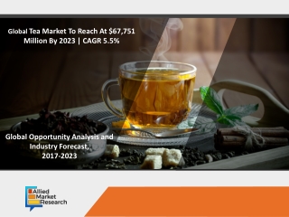 Tea Market - Future Scope, 2023