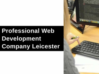 Professional Web Development Company Leicester