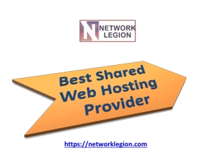 Best Shared Web Hosting Provider