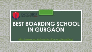 Best boarding school in Gurgaon