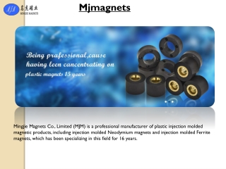 Best Injection molded magnets Available | mjmagnets.com