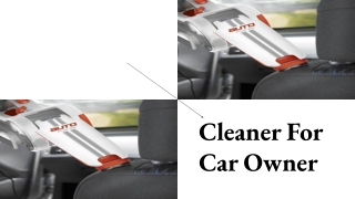 Powerful Car Vacuum Cleaner for Car Owner