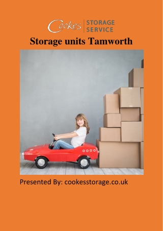 Storage units Tamworth