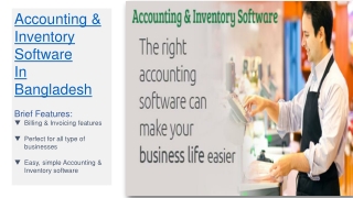 Inventory Software in Bangladesh
