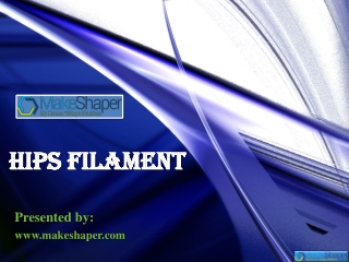 HIPS filament