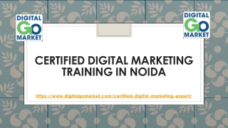 Certified Digital Marketing Training in Noida