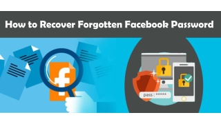 How to Recover Forgotten Facebook Password?