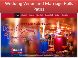 Best Marriage Halls in Patna