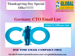 Germany CTO Email List