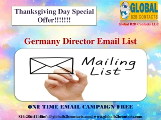 Germany Director Email List