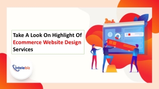 Take A Look On Highlight Of Ecommerce Website Design Services