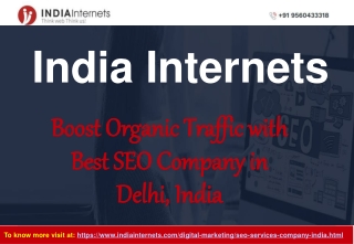 Best SEO Company in Delhi-India Internets