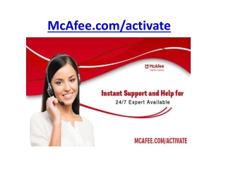 mcafee.com/activate