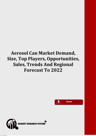 Aerosol Can Packaging Market