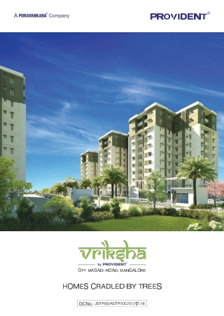 Vriksha by Provident | Apartments in Magadi Road | Flat for Sale in Bangalore