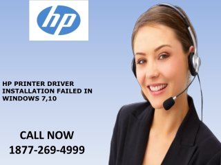HP Printer Driver Installation Failed in Windows 7,10