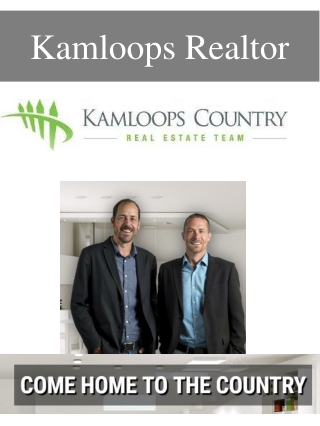 Kamloops Realtor