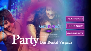 Party Bus Rental Virginia - Party Buses in Virginia, Virginia Beach Party Buses