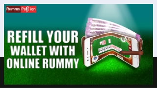 How Can You Refill Your Wallet with Online Rummy?