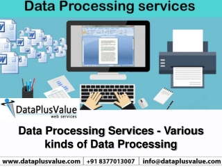 Digitize Data files By using Data Processing Services