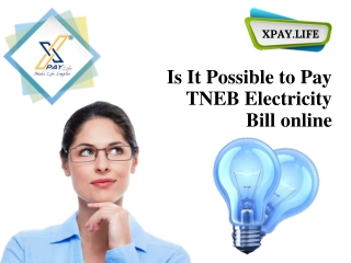 TNEB Electricity Bill Online