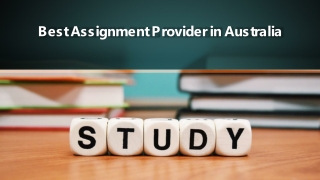Assignment Provider in Australia