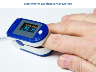 Noninvasive Medical Sensor Market