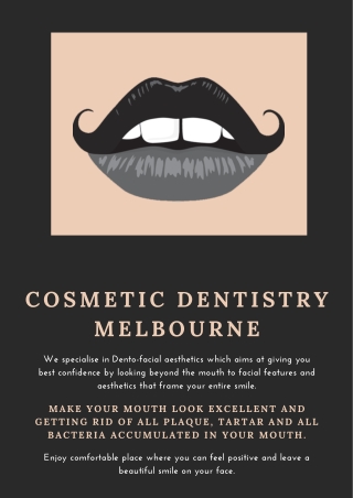 Cosmetic Dentistry Melbourne
