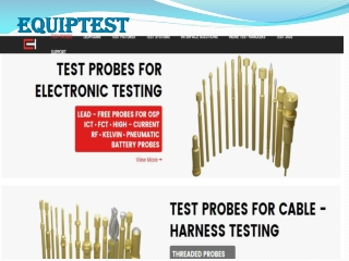 Spring Loaded Test Probes