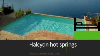 Halcyon Hot springs