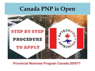 What is Canada PNP Program Know which PNP is Open Now?