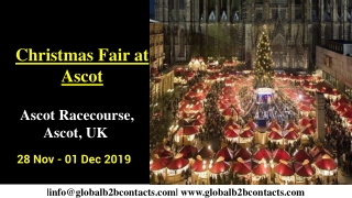 Christmas Fair at Ascot