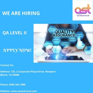QA Level II - OS Technical Staffing Solutions