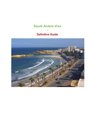 Saudi Visa | Saudi Arabia Visa (Definitive Guide) | BTW