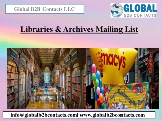 Libraries & Archives Mailing List