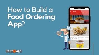 How to build a food ordering app?
