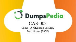 CAS-003 Braindumps