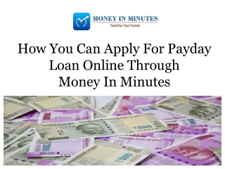 Get Instant Loan in 5 minutes, Poor Credit Loans with Money in Minutes