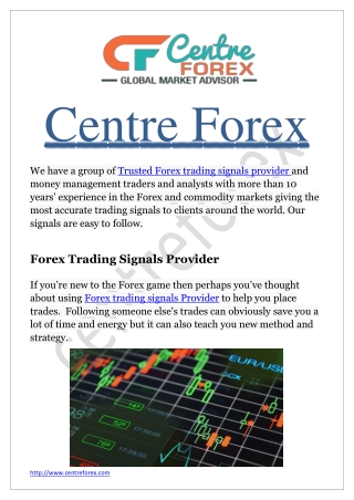 Professional Forex Signal Provider