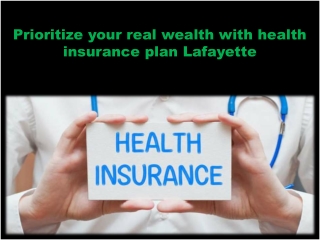 Health insurance plan Lafayette | Gulf Coast Insurance