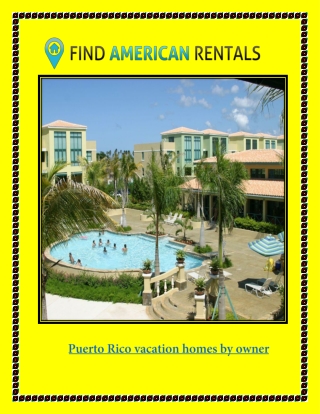 Puerto Rico vacation homes by owner