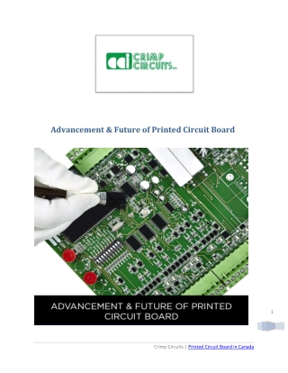 Stay updated about the new technologies that can impact PCB market