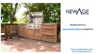 Outdoor Kitchen Cabinets