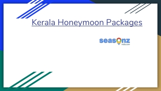 Kerala Honeymoon Packages