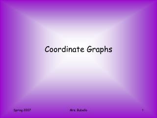 PPT - Coordinate Graphs PowerPoint Presentation, free download - ID:902659