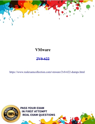 Pass4sure 2V0-622 Exam Dumps | Get ValidVMware PDF Questions Answers - 2019