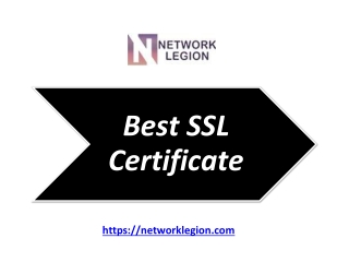 Best SSL Certificate Services