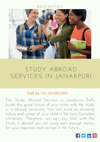 EduCastles - Study Abroad Services in Janakpuri, Delhi