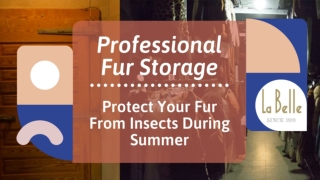 How to Care for Your Furs During Off-Season - Labelle Since 1919