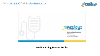 Medical Billing Services In Ohio